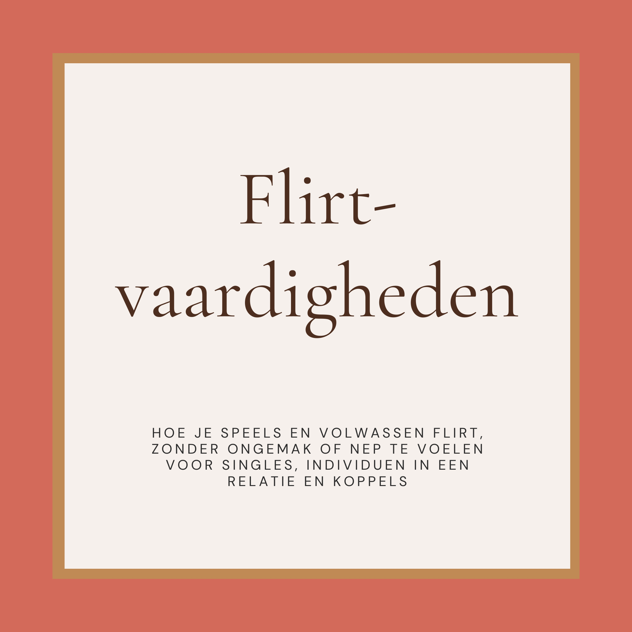 private balance flirtvaardigheden